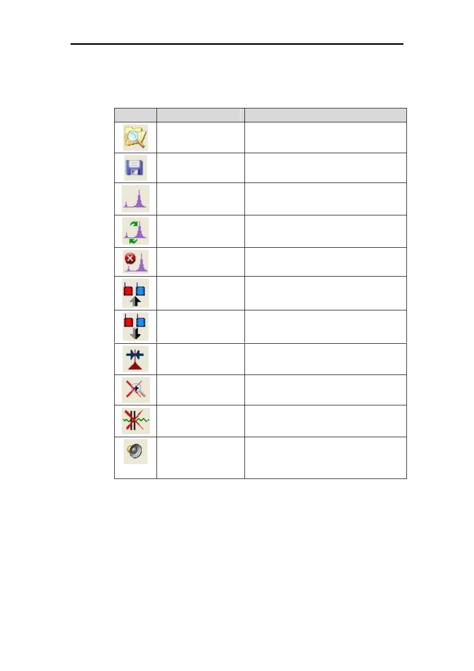 Toolbar buttons, The toolbar includes the following buttons | ADS Environmental Services Eureka Digital QR 775020 A0 User Manual | Page 38 / 65