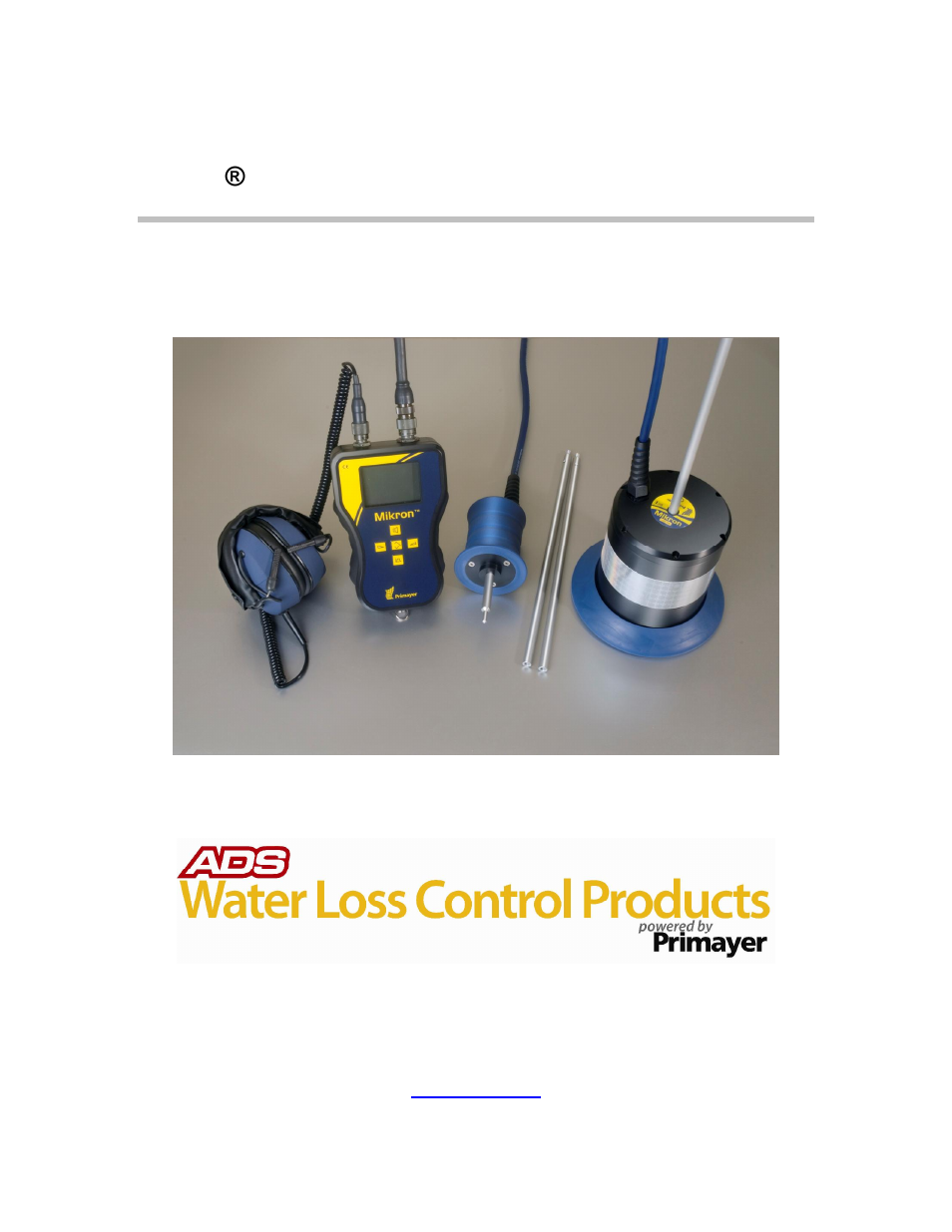 ADS Environmental Services Mikron QR 775014 A0 User Manual | 22 pages