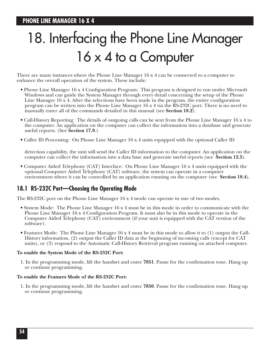 Black Box FX160A User Manual | Page 53 / 65