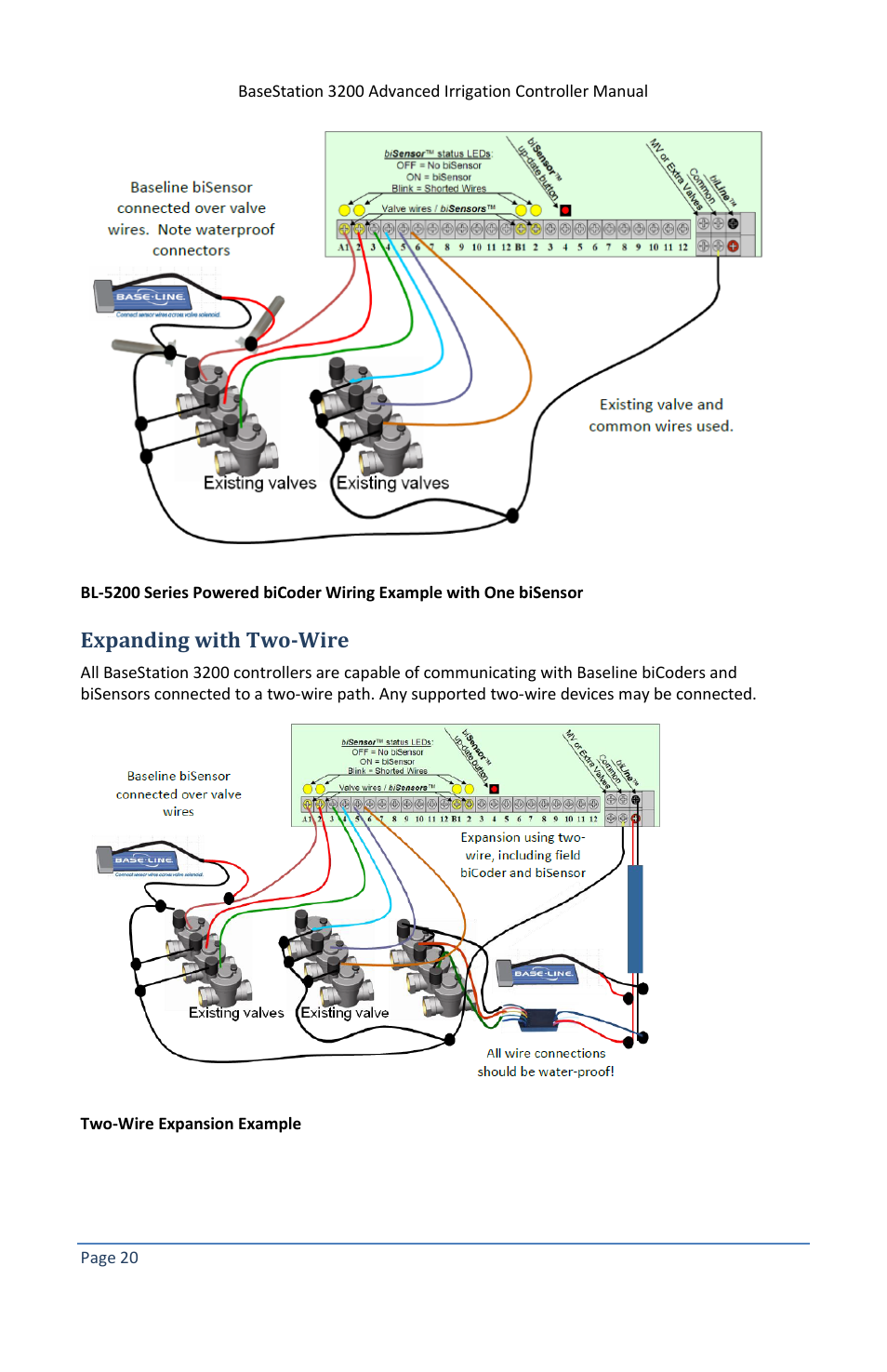 Expanding with two-wire | Baseline Systems BaseStation 3200 V12 User Manual | Page 26 / 122