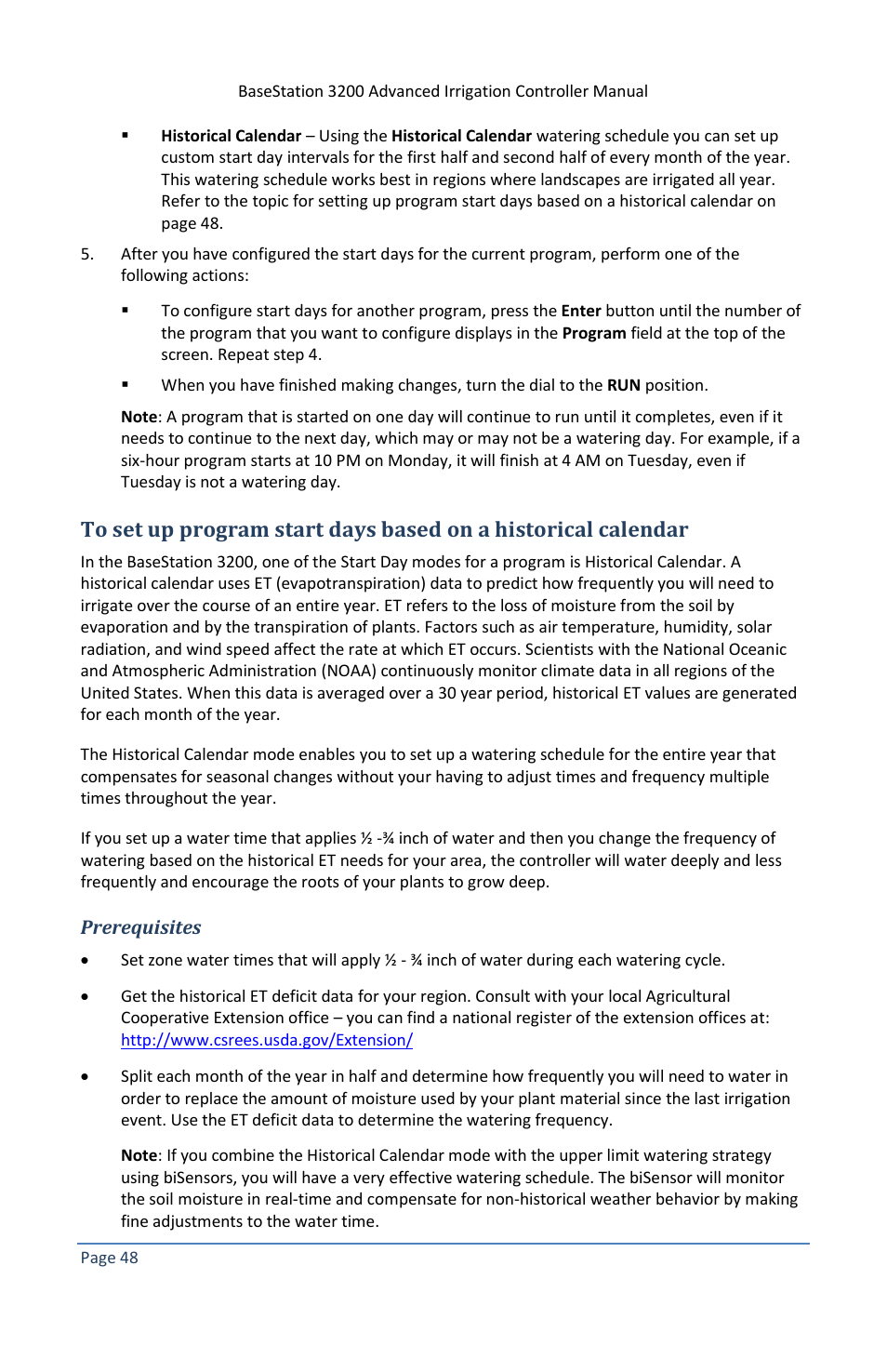 Prerequisites | Baseline Systems BaseStation 3200 V12 User Manual | Page 54 / 122