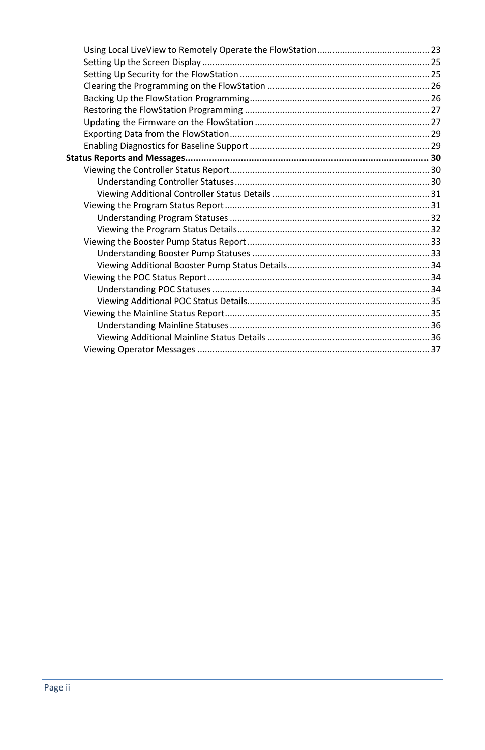 Baseline Systems FlowStation User Manual | Page 4 / 41