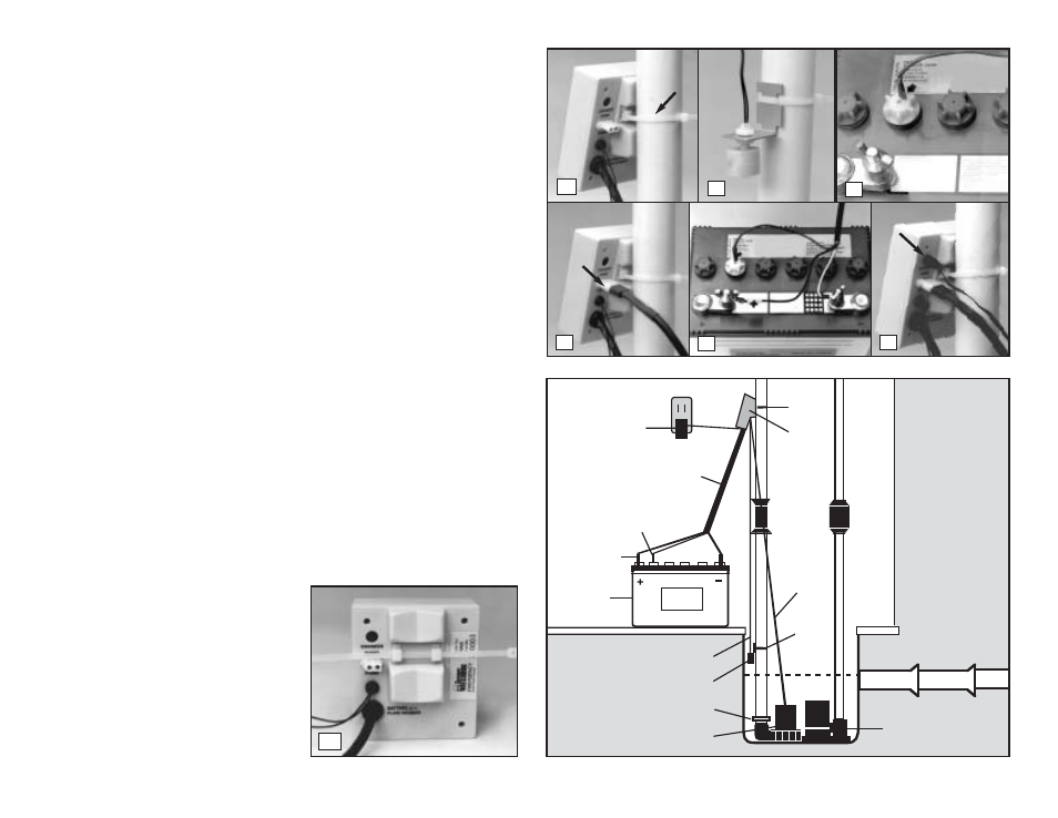 Control unit hookup, Diagram d | Basement Watchdog Emergency User Manual | Page 9 / 12