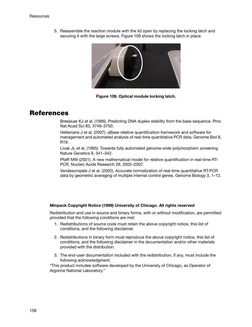 References | Bio-Rad Firmware & Software Updates User Manual | Page 171 / 178