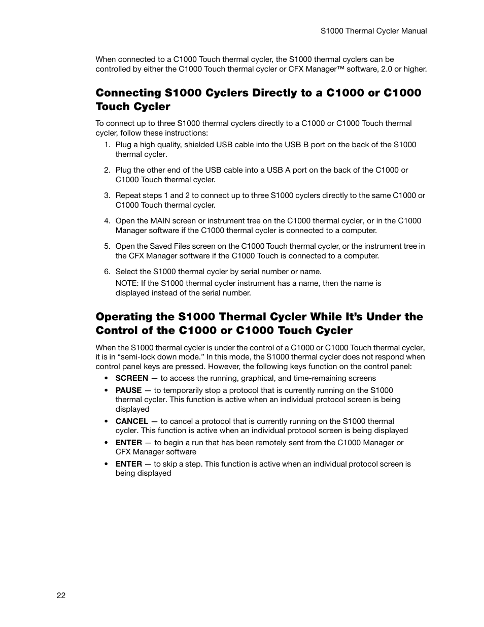 Bio-Rad S1000™ Thermal Cycler User Manual | Page 31 / 41