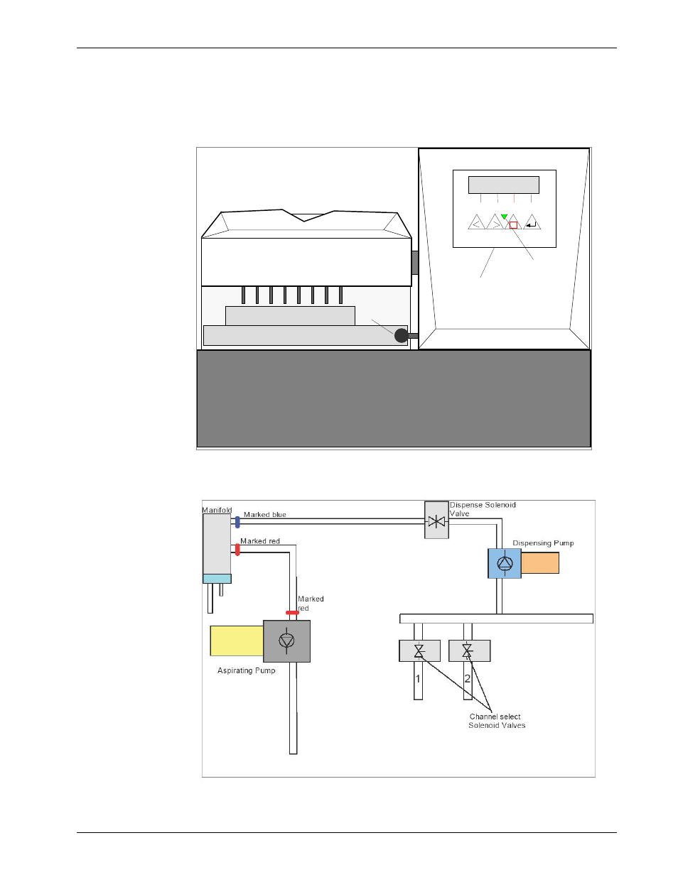 Description, Liquid system diagram | Bio-Rad Bio-Plex Pro™ Wash Stations User Manual | Page 36 / 82