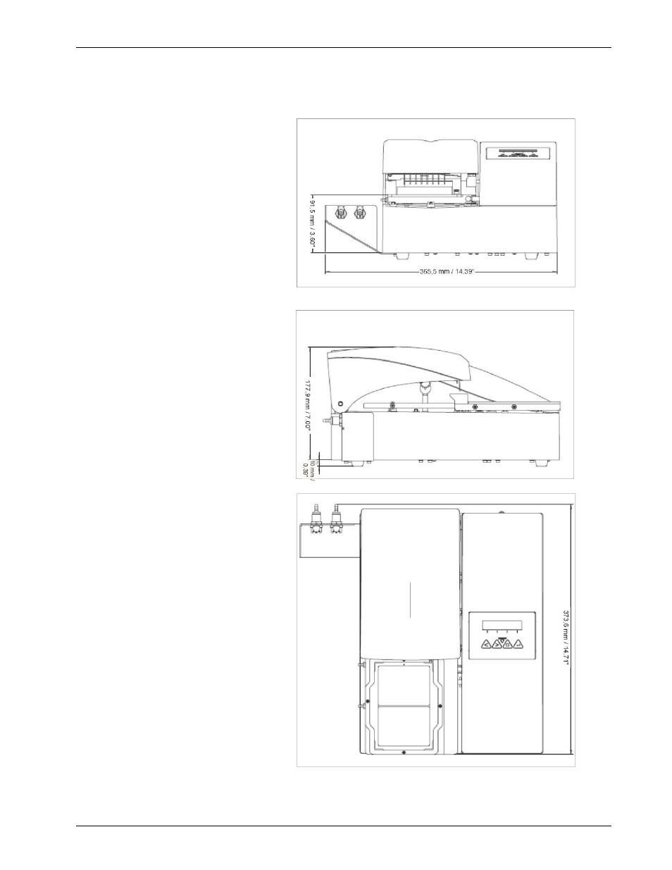 Bio-plex pro ii dimensions | Bio-Rad Bio-Plex Pro™ Wash Stations User Manual | Page 38 / 82