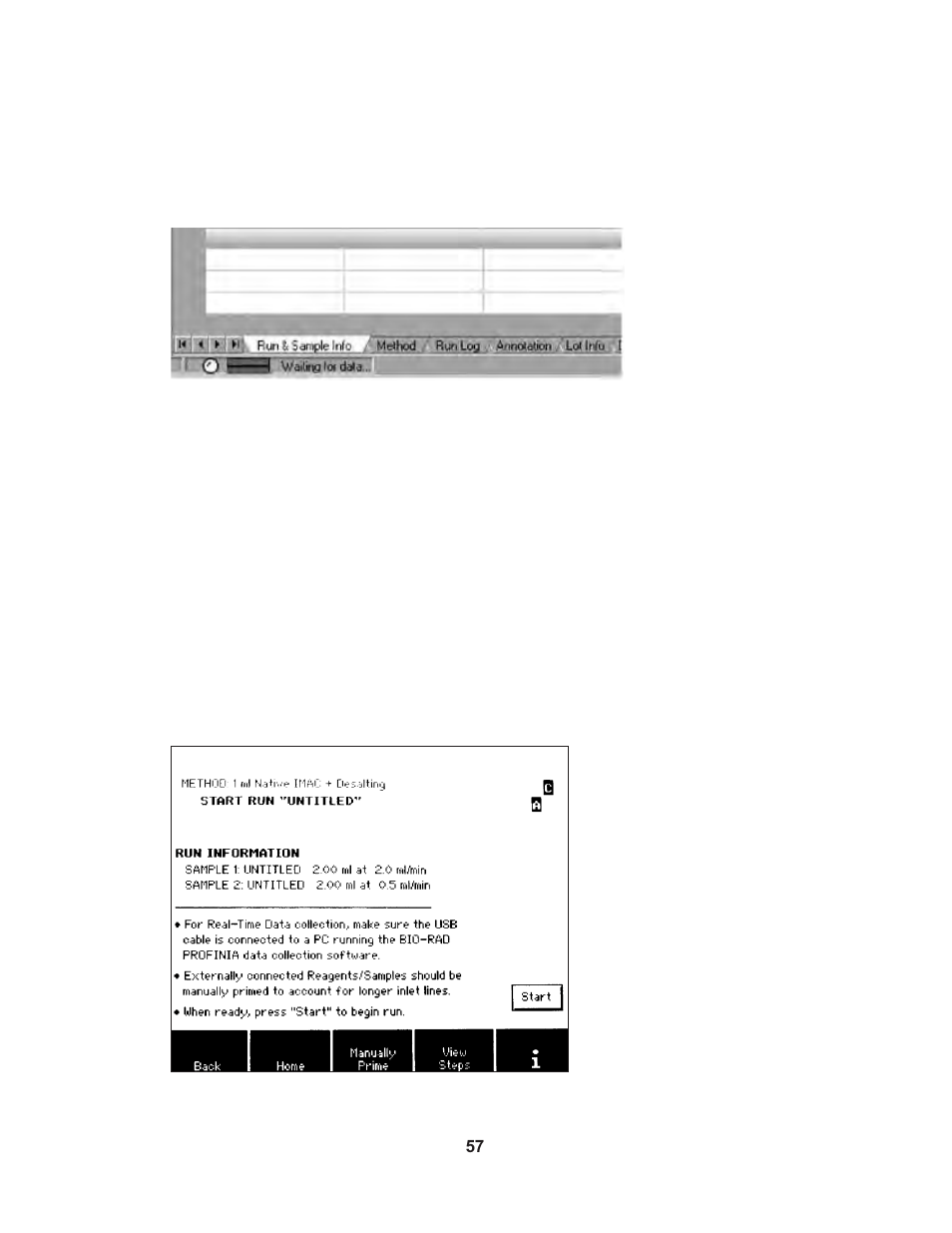 Bio-Rad Profinia™ Protein Purification Instrument User Manual | Page 64 / 224