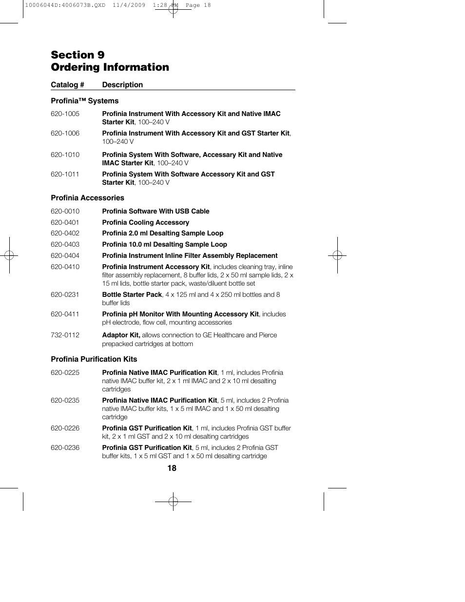 Bio-Rad Bio-Gel P Polyacrylamide Gel User Manual | Page 20 / 24