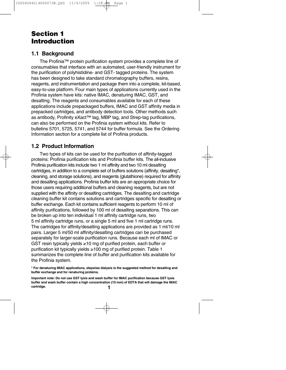 Bio-Rad Bio-Gel P Polyacrylamide Gel User Manual | Page 3 / 24