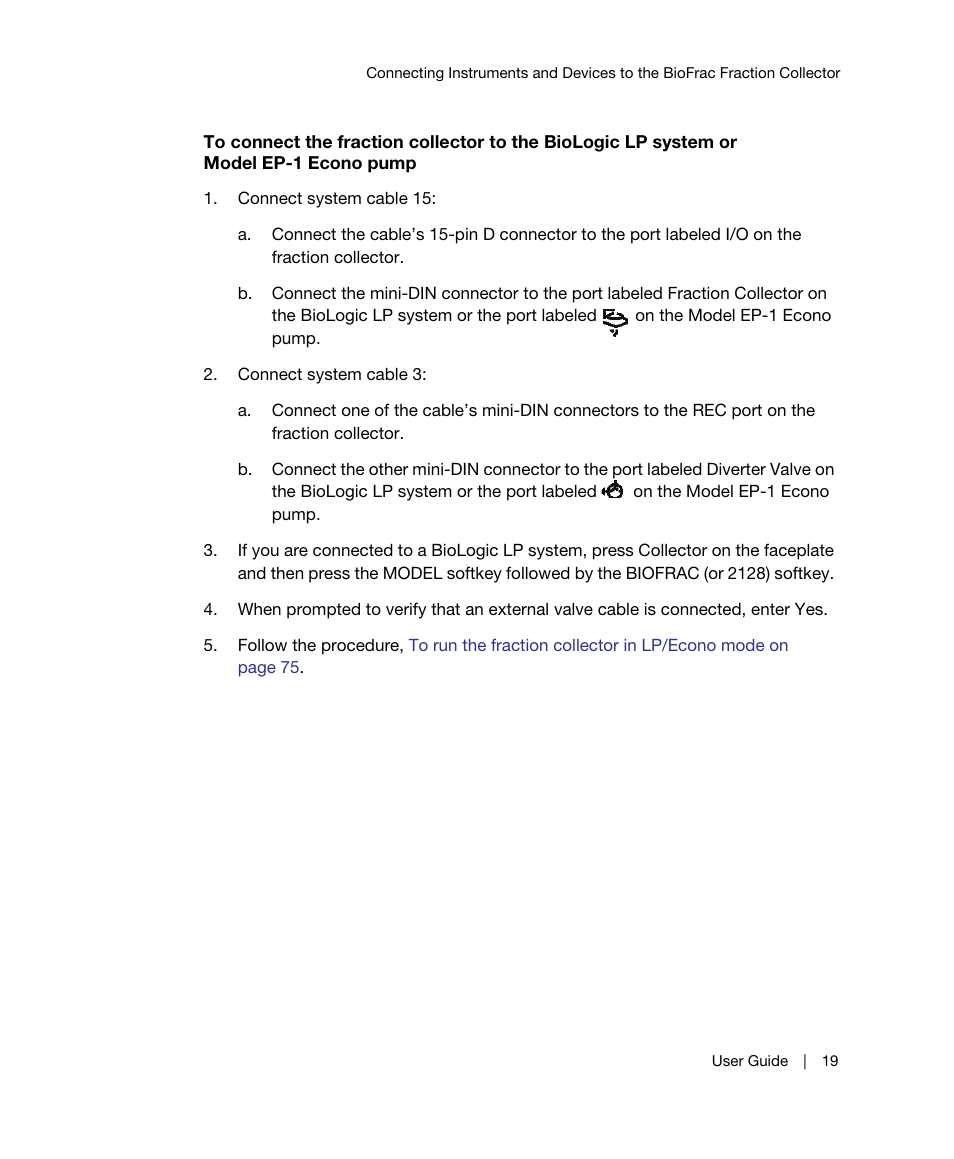 Bio-Rad BioFrac™ Fraction Collector User Manual | Page 27 / 106