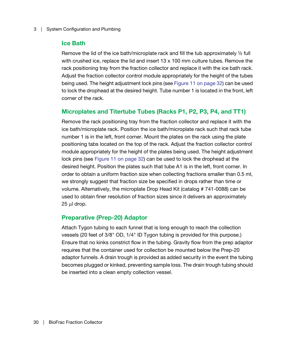 Bio-Rad BioFrac™ Fraction Collector User Manual | Page 38 / 106