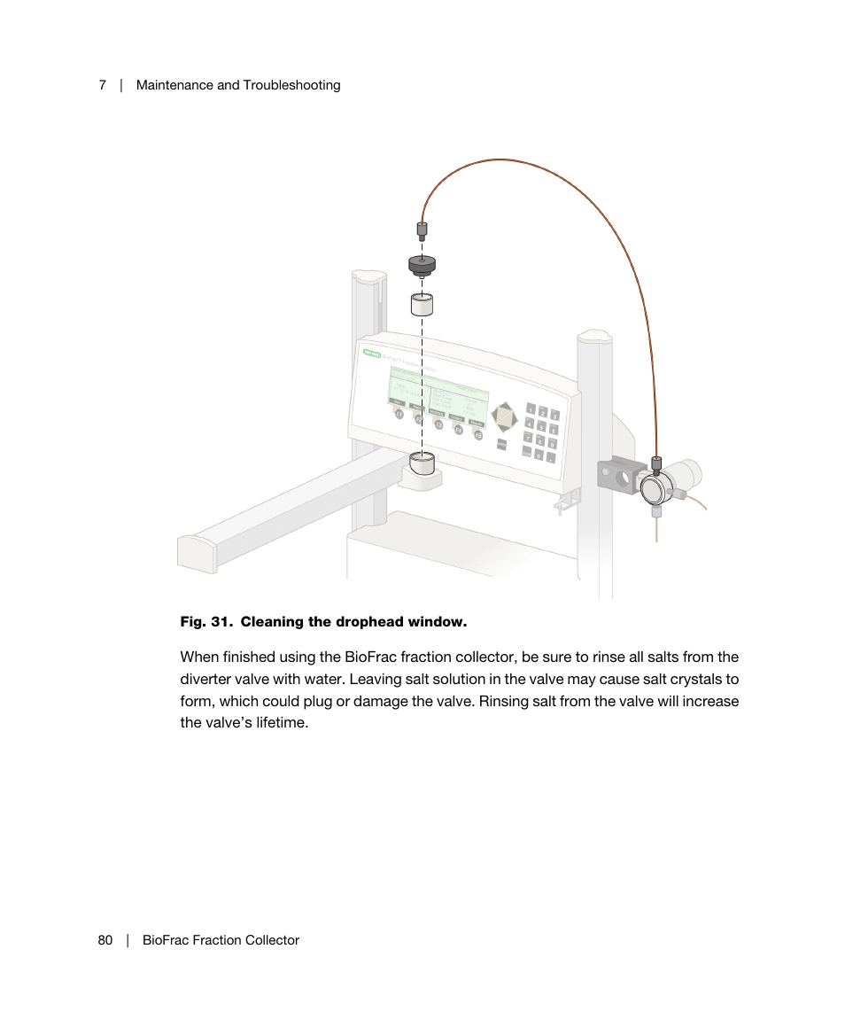 Bio-Rad BioFrac™ Fraction Collector User Manual | Page 88 / 106