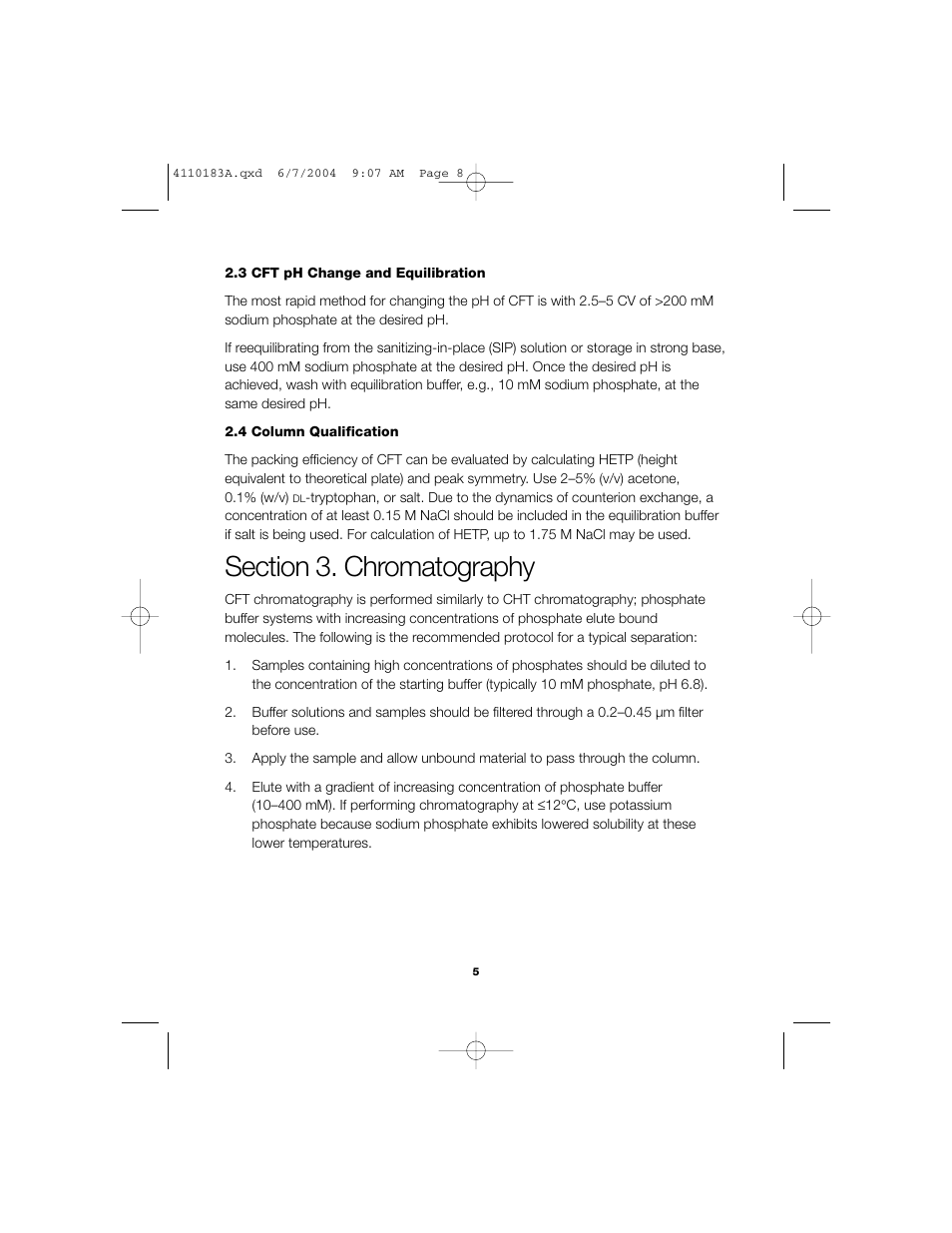 Bio-Rad Media Sampler Pack User Manual | Page 7 / 12