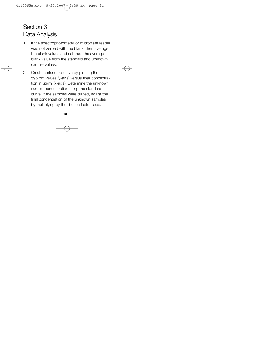 Bio-Rad Quick Start™ Bradford Protein Assay User Manual | Page 20 / 36