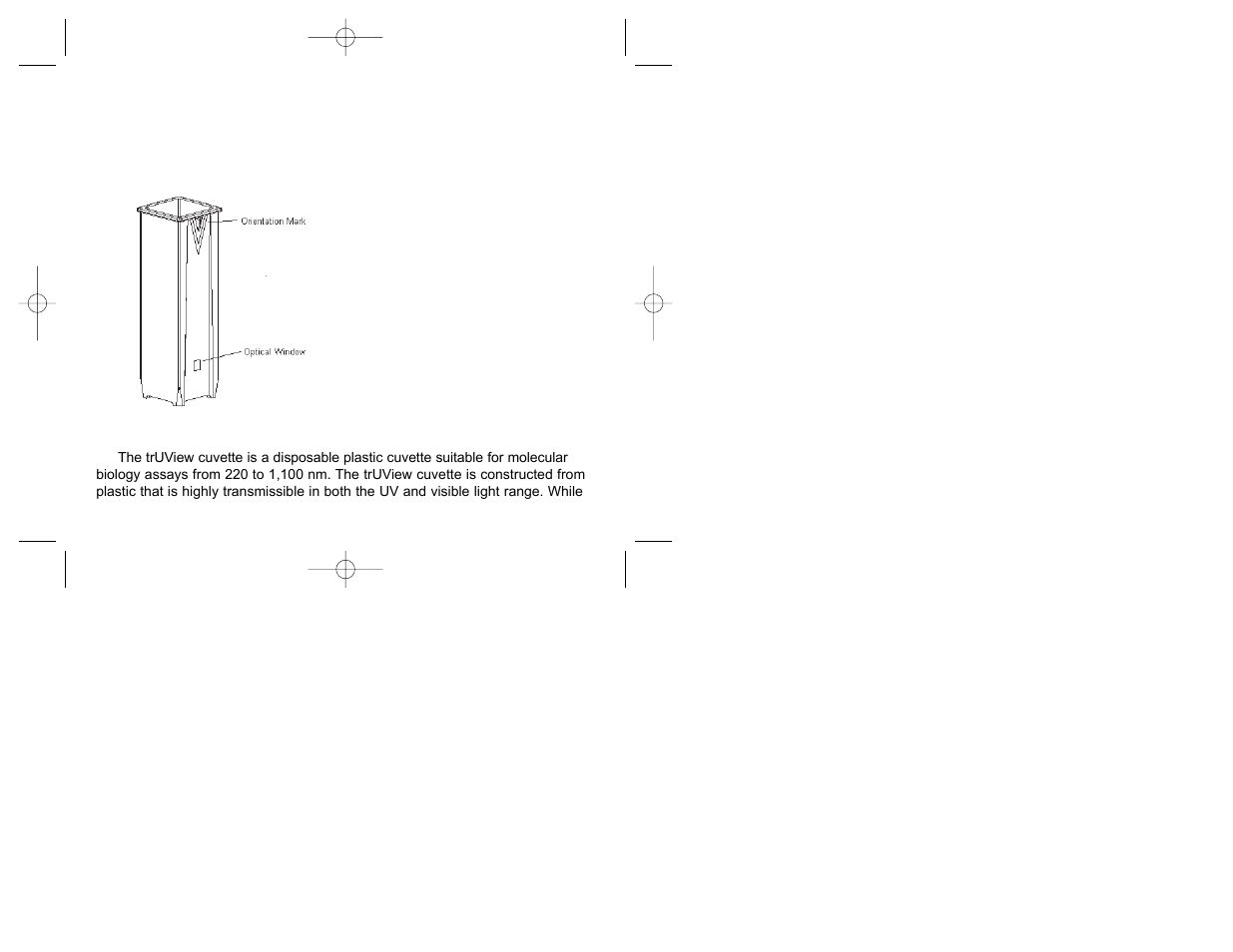 Bio-Rad trUView Cuvettes User Manual | Page 2 / 4