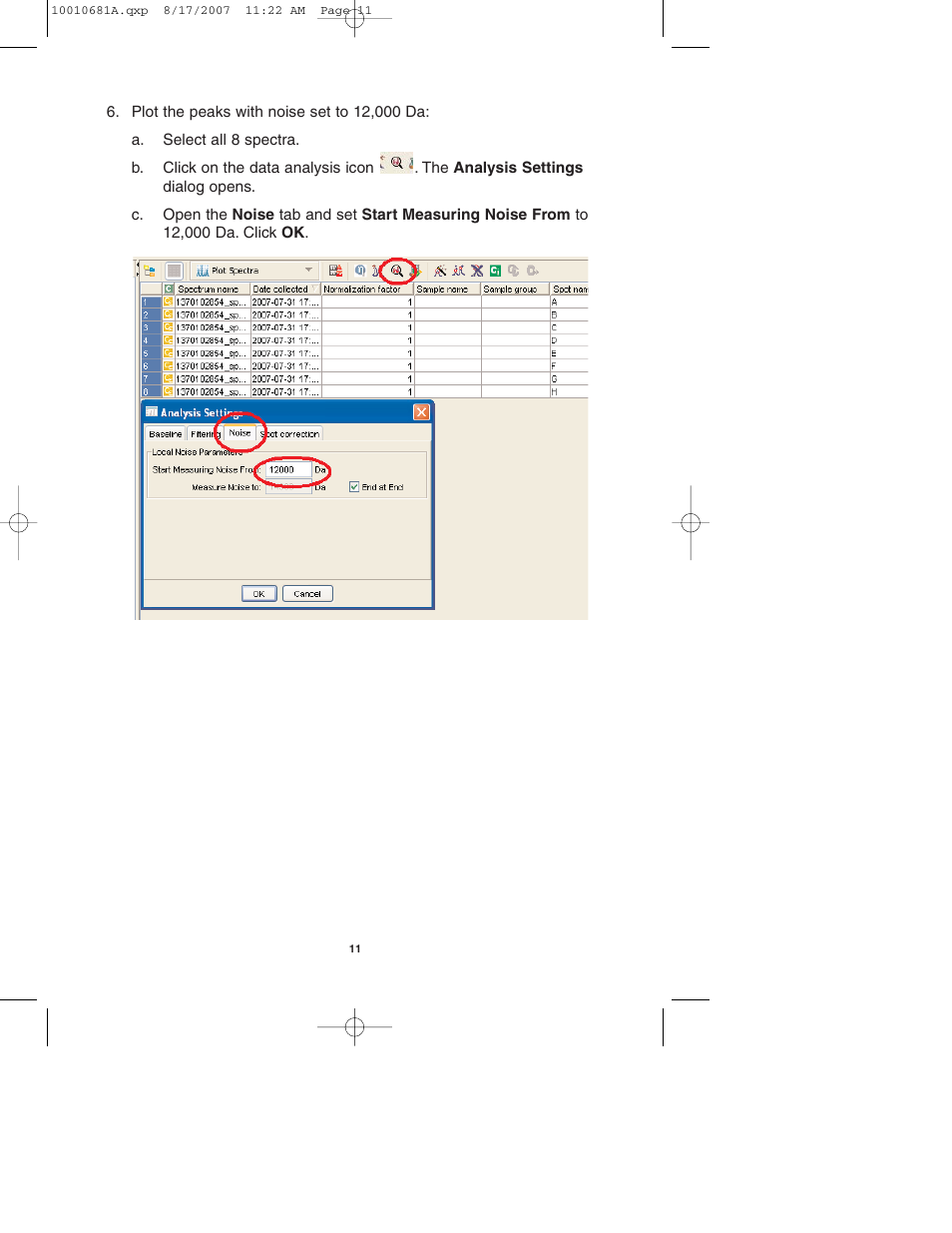 Bio-Rad ProteinChip Qualification and Calibration Kits User Manual | Page 14 / 21