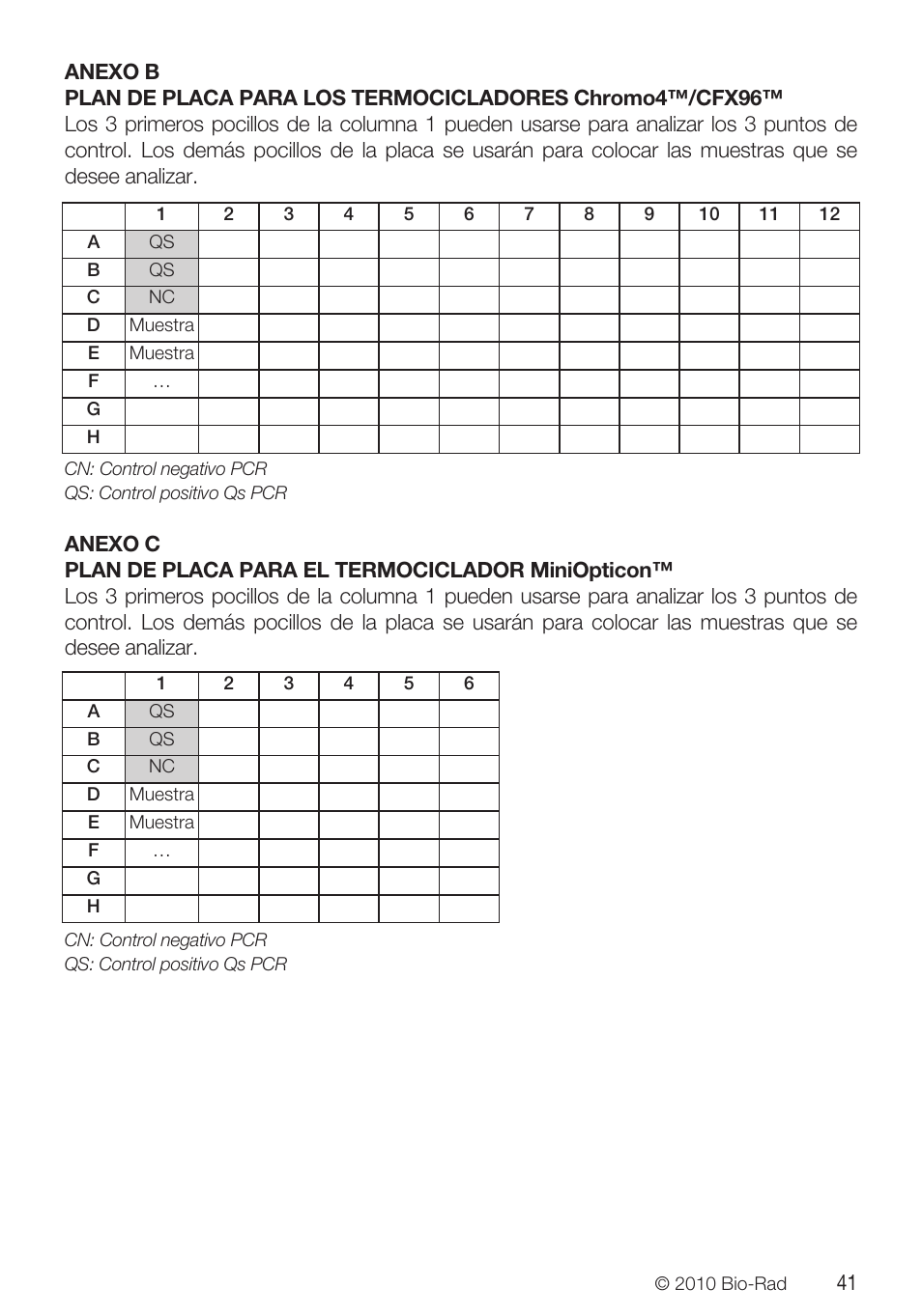 Bio-Rad VINEO™ Brettanomytest PCR Kit User Manual | Page 41 / 56