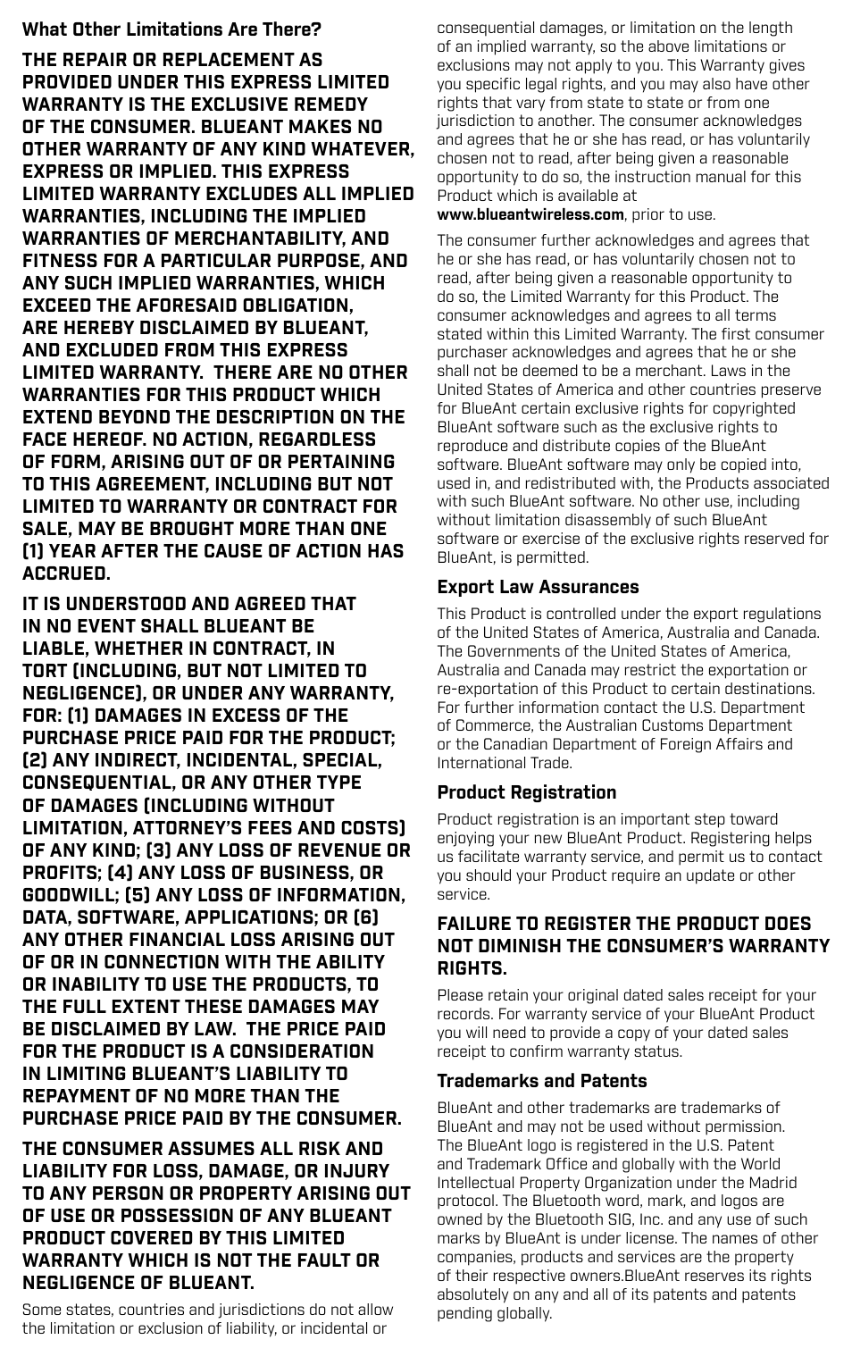 BlueAnt PUMP HD Sportbuds User Manual | Page 37 / 64