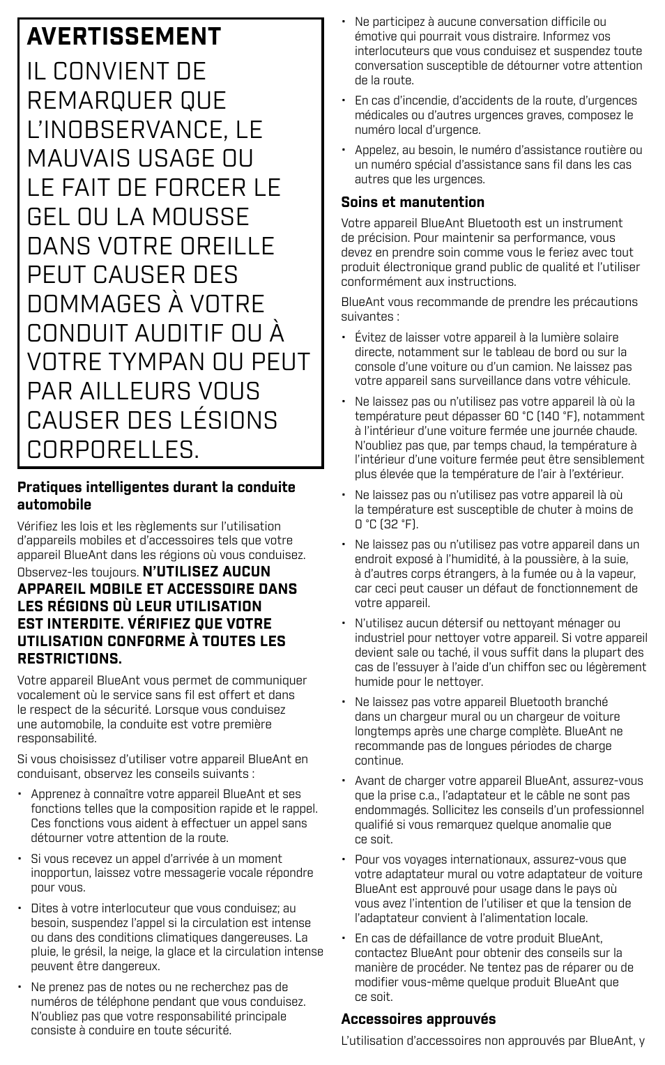 BlueAnt PUMP HD Sportbuds User Manual | Page 40 / 64