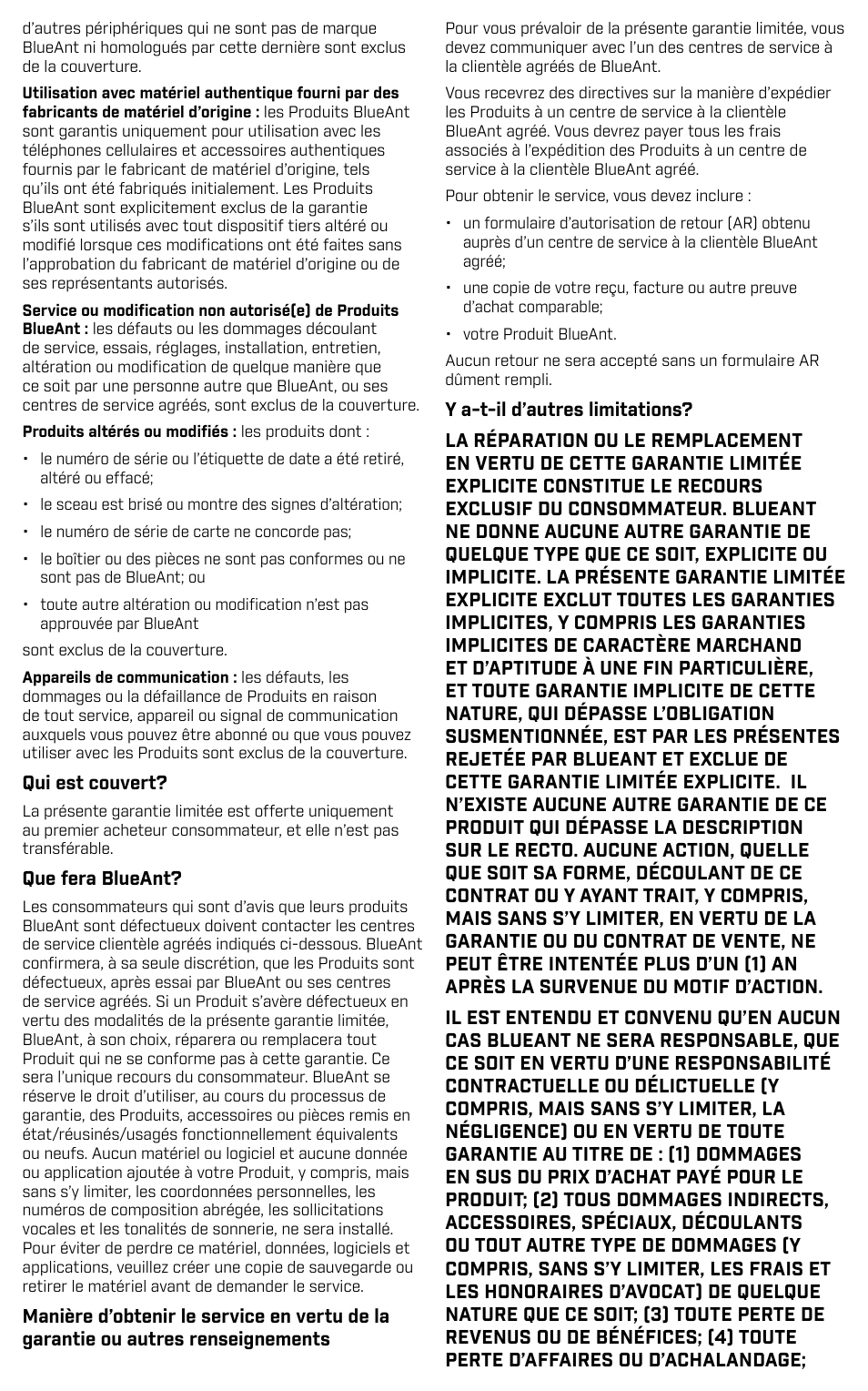 BlueAnt PUMP HD Sportbuds User Manual | Page 43 / 64