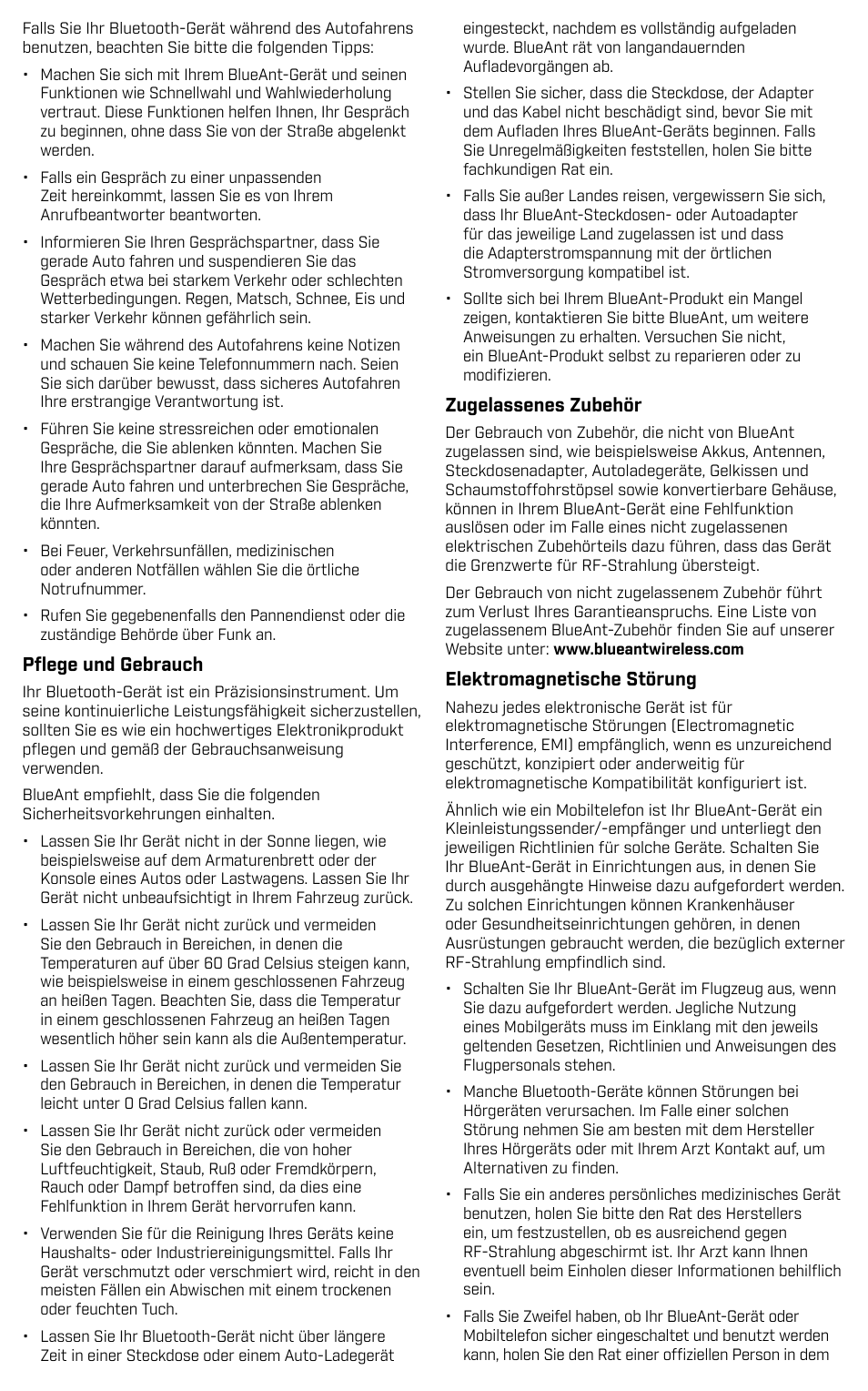 BlueAnt PUMP HD Sportbuds User Manual | Page 58 / 64