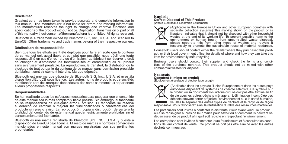 BlueAnt Supertooth 3 Handsfree User Manual | Page 46 / 48