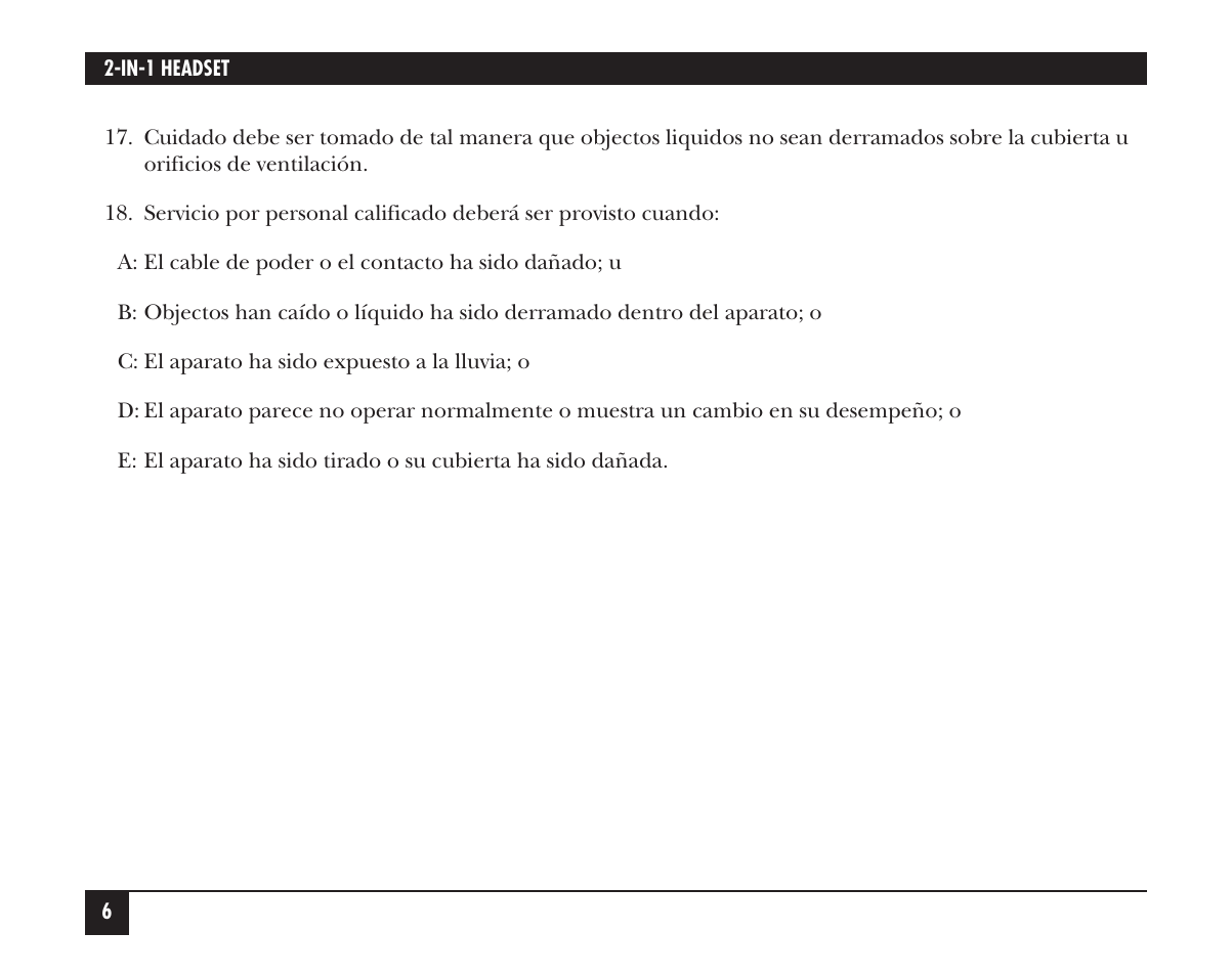 Black Box HS201A User Manual | Page 7 / 21