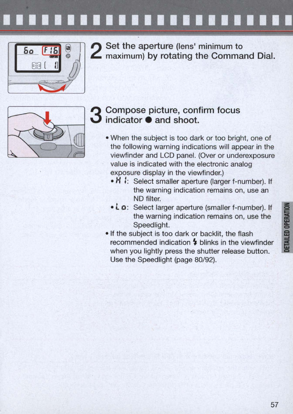 Nikon n65 User Manual | Page 57 / 116