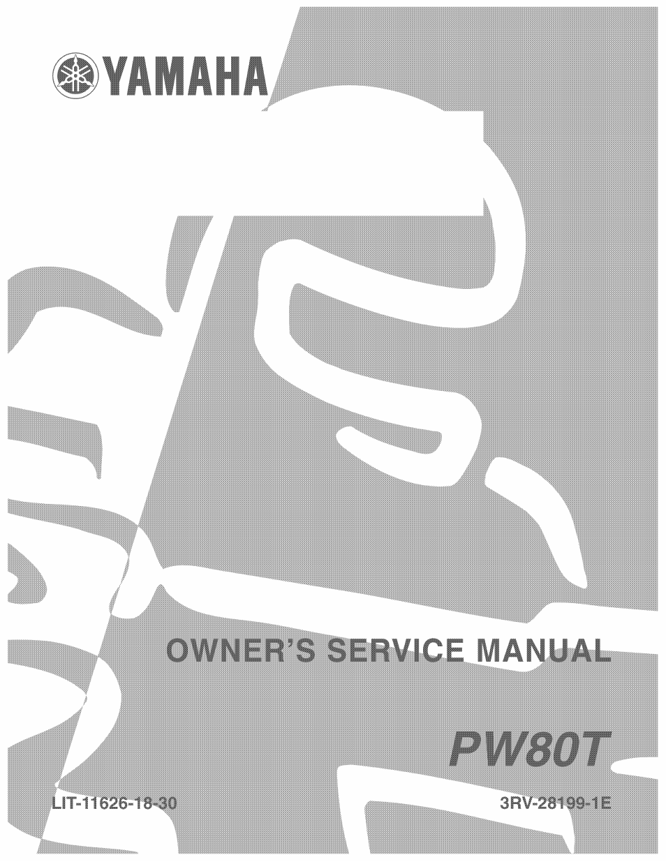 Yamaha pw80 User Manual | 64 pages