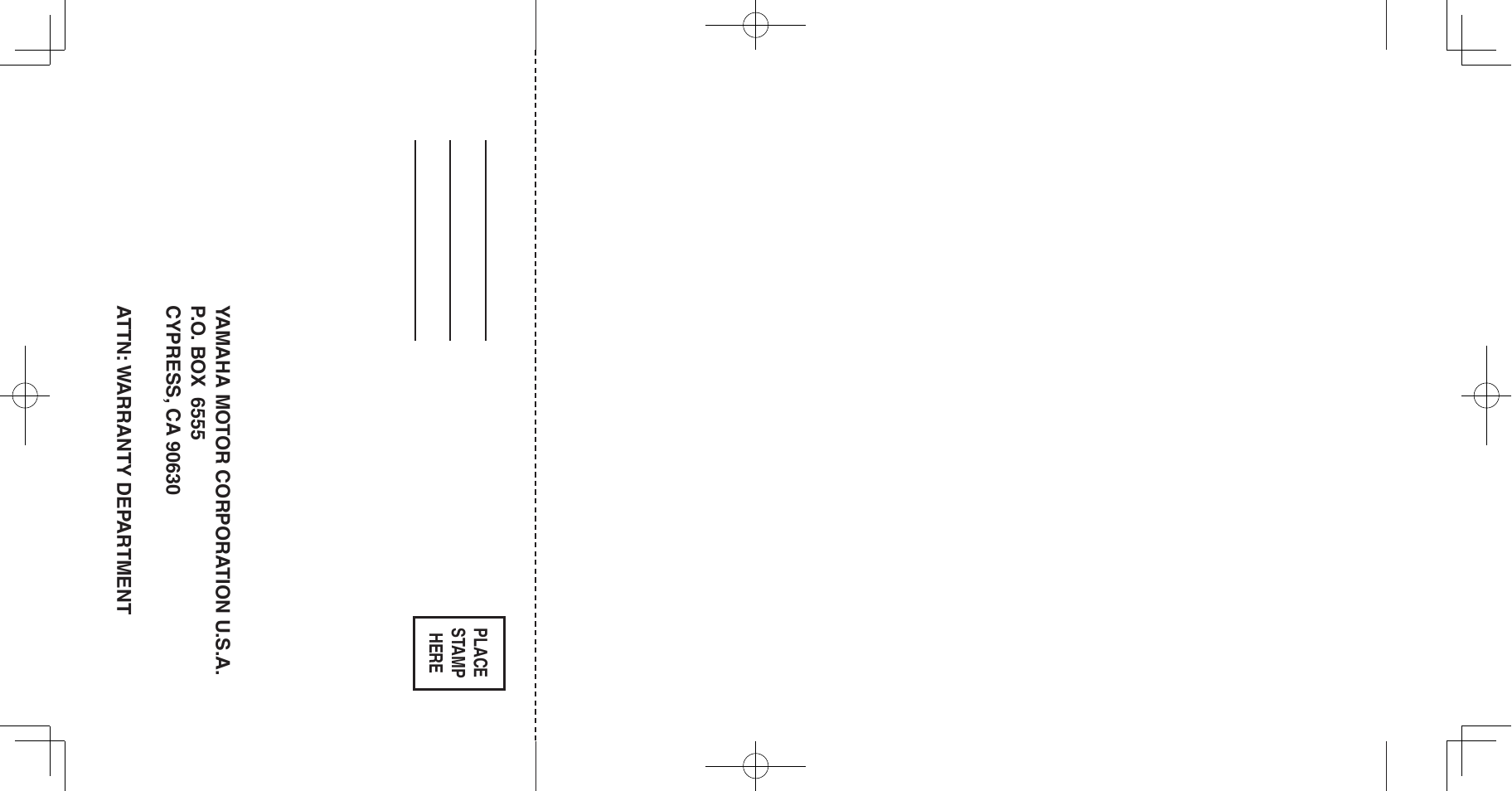 Yamaha ef2000is User Manual | Page 62 / 62