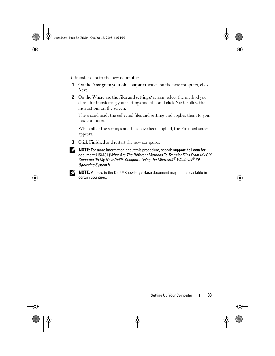 Dell OptiPlex 760 User Manual | Page 33 / 76