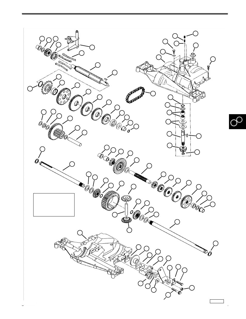 Component location | John Deere stx38 User Manual | Page 177 / 314