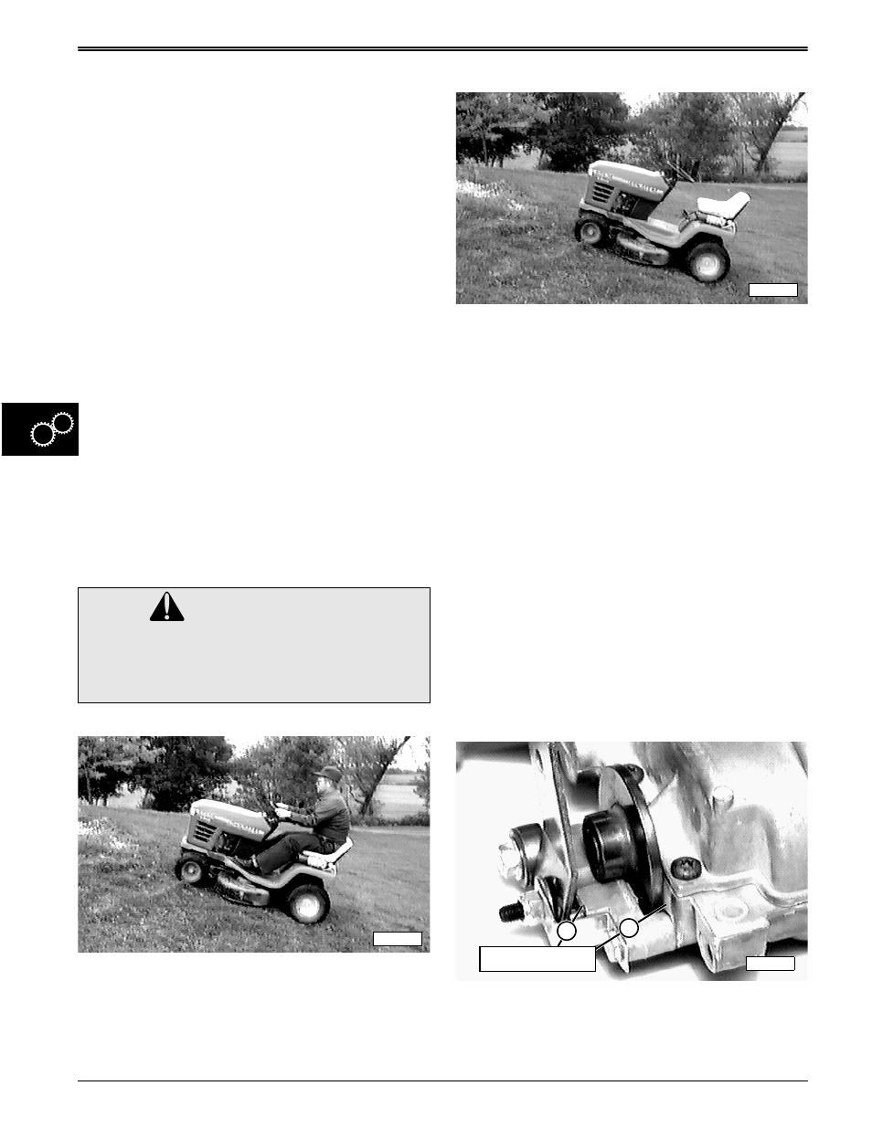 Tests & adjustments, Caution, Brake spring adjustment | John Deere stx38 User Manual | Page 198 / 314