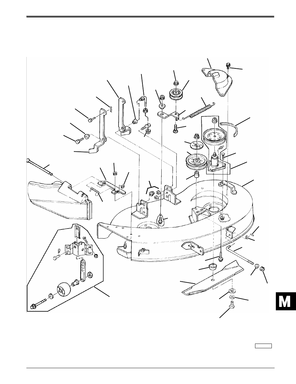 Mower decks | John Deere stx38 User Manual | Page 299 / 314