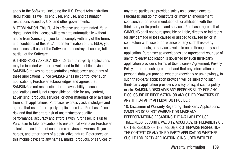 Samsung t139 User Manual | Page 113 / 119