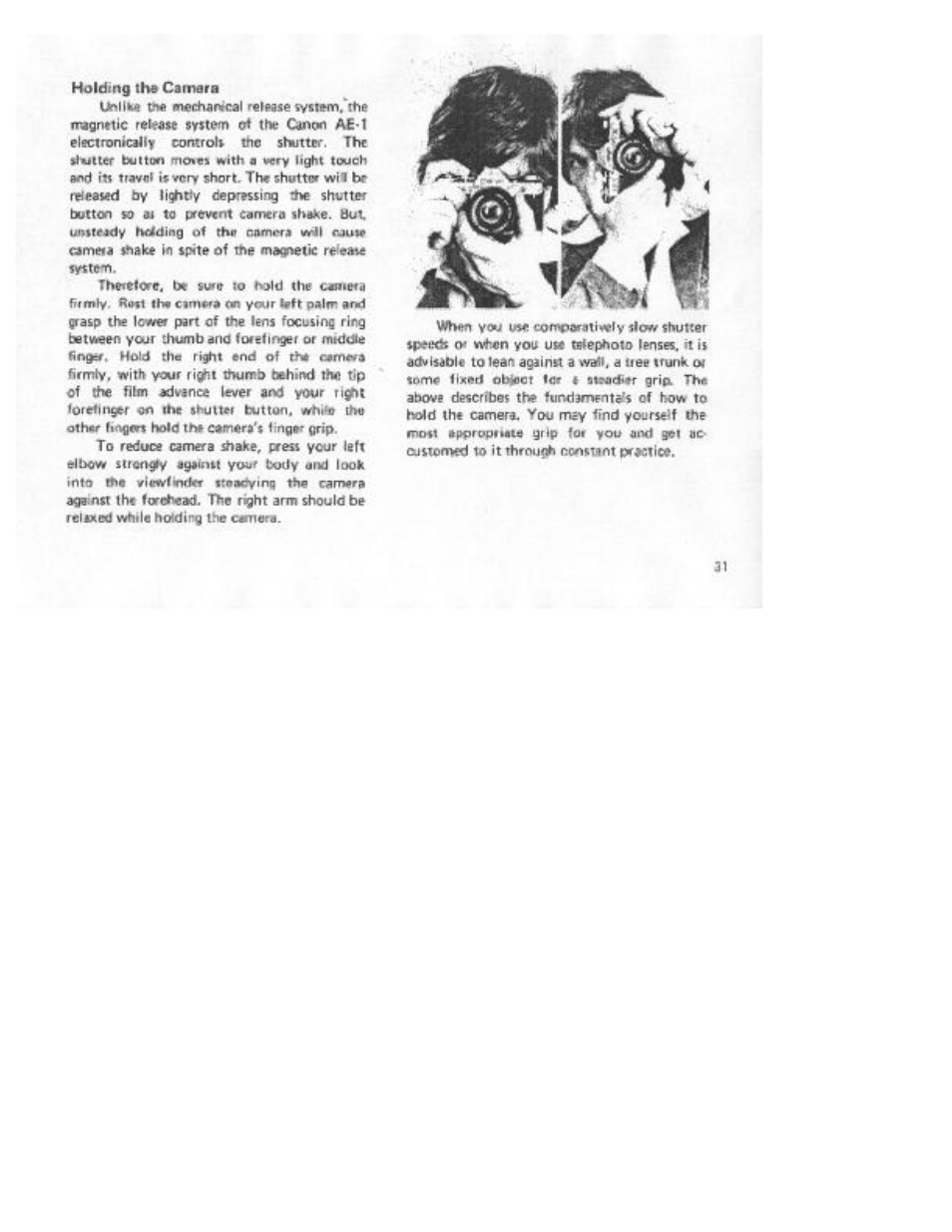 Canon AE-1 User Manual | Page 36 / 80