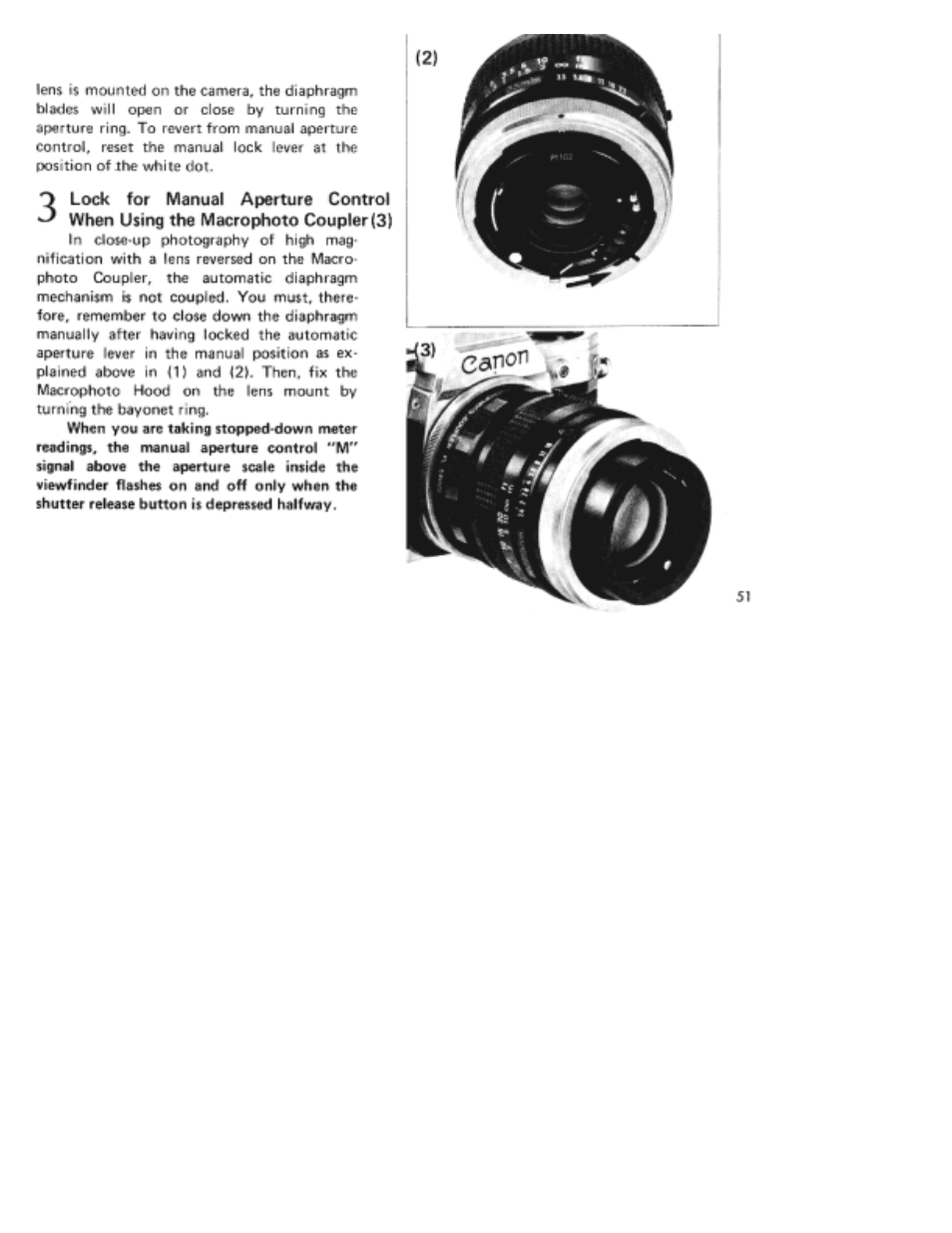 Canon AE-1 User Manual | Page 56 / 80