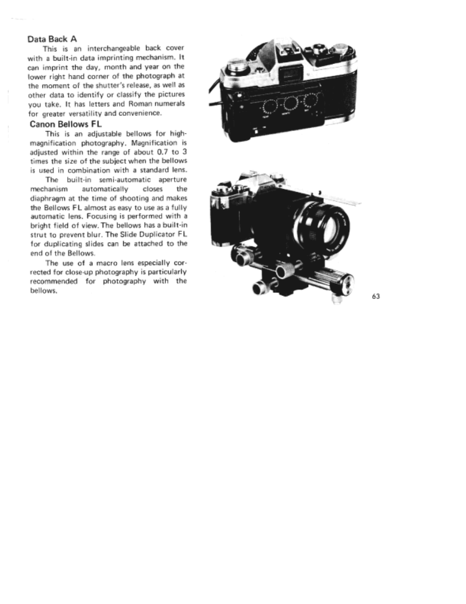 Canon AE-1 User Manual | Page 69 / 80