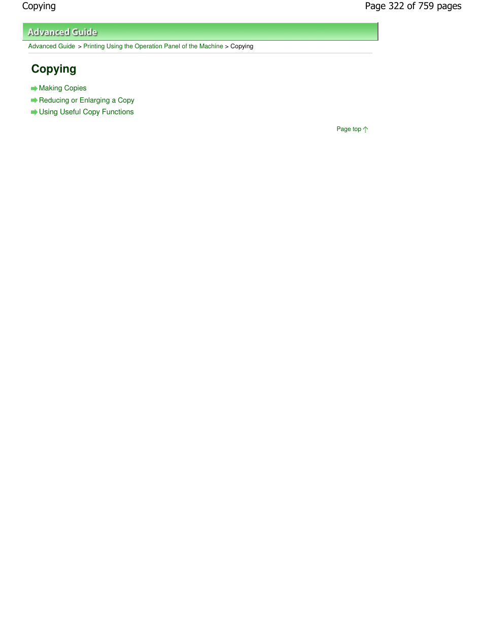 Copying | Canon mp495 User Manual | Page 322 / 759