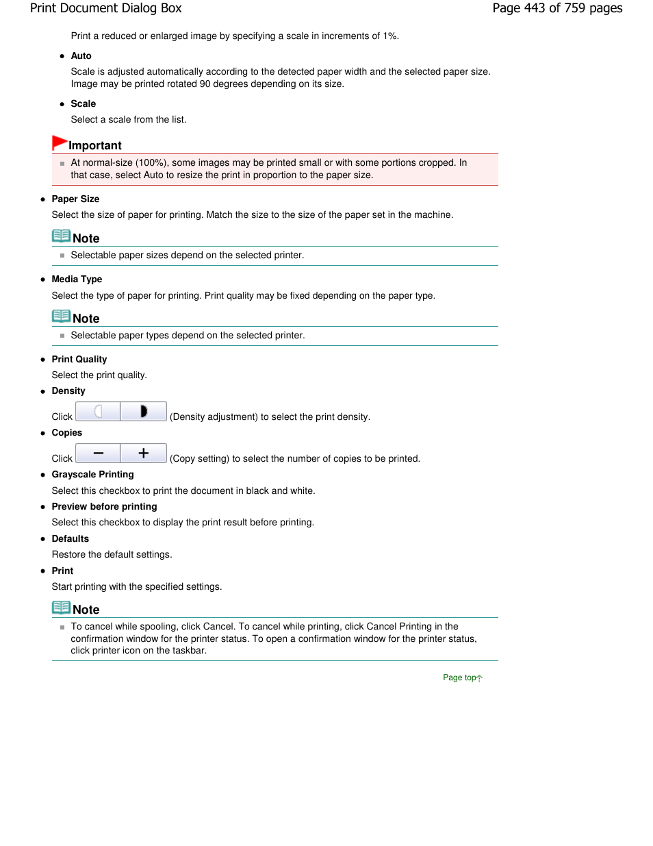 Canon mp495 User Manual | Page 443 / 759