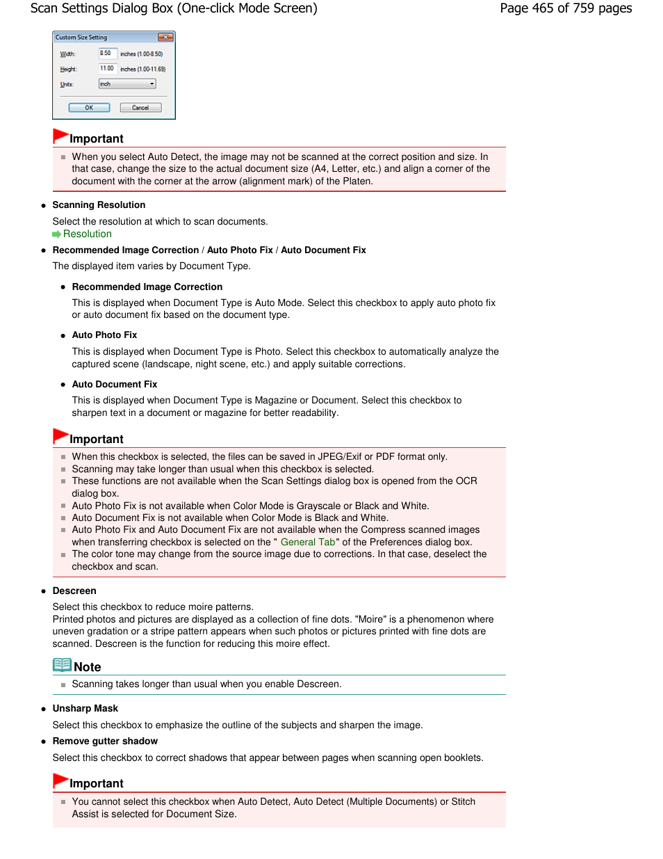 Canon mp495 User Manual | Page 465 / 759