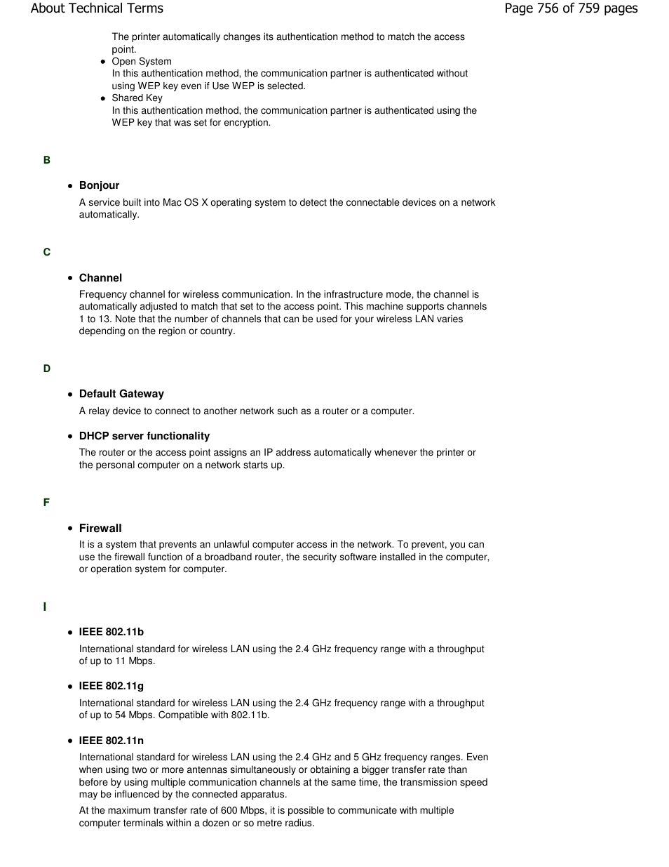Canon mp495 User Manual | Page 756 / 759