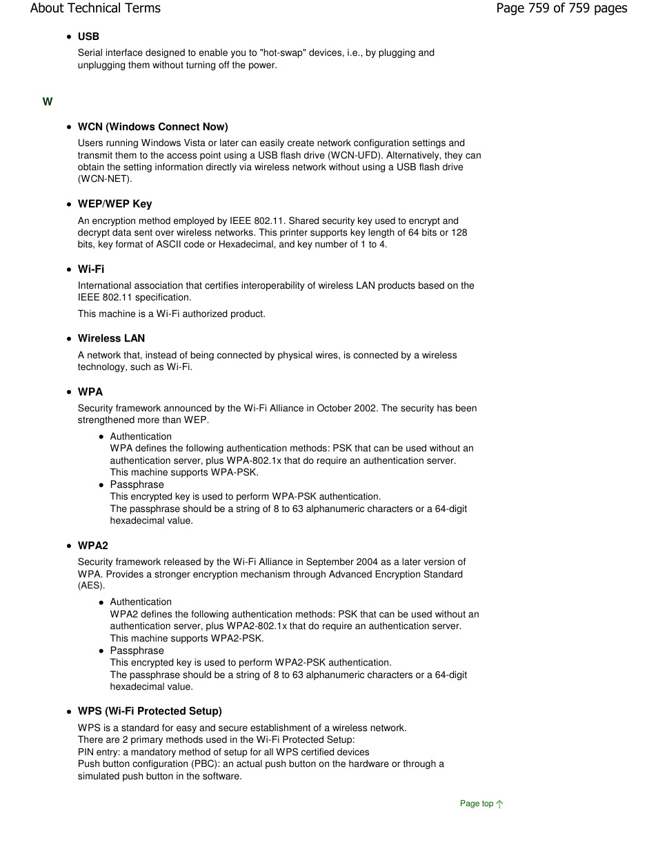 Canon mp495 User Manual | Page 759 / 759