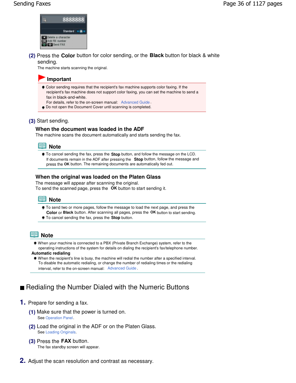 Canon PIXMA MX870 User Manual | Page 36 / 1127