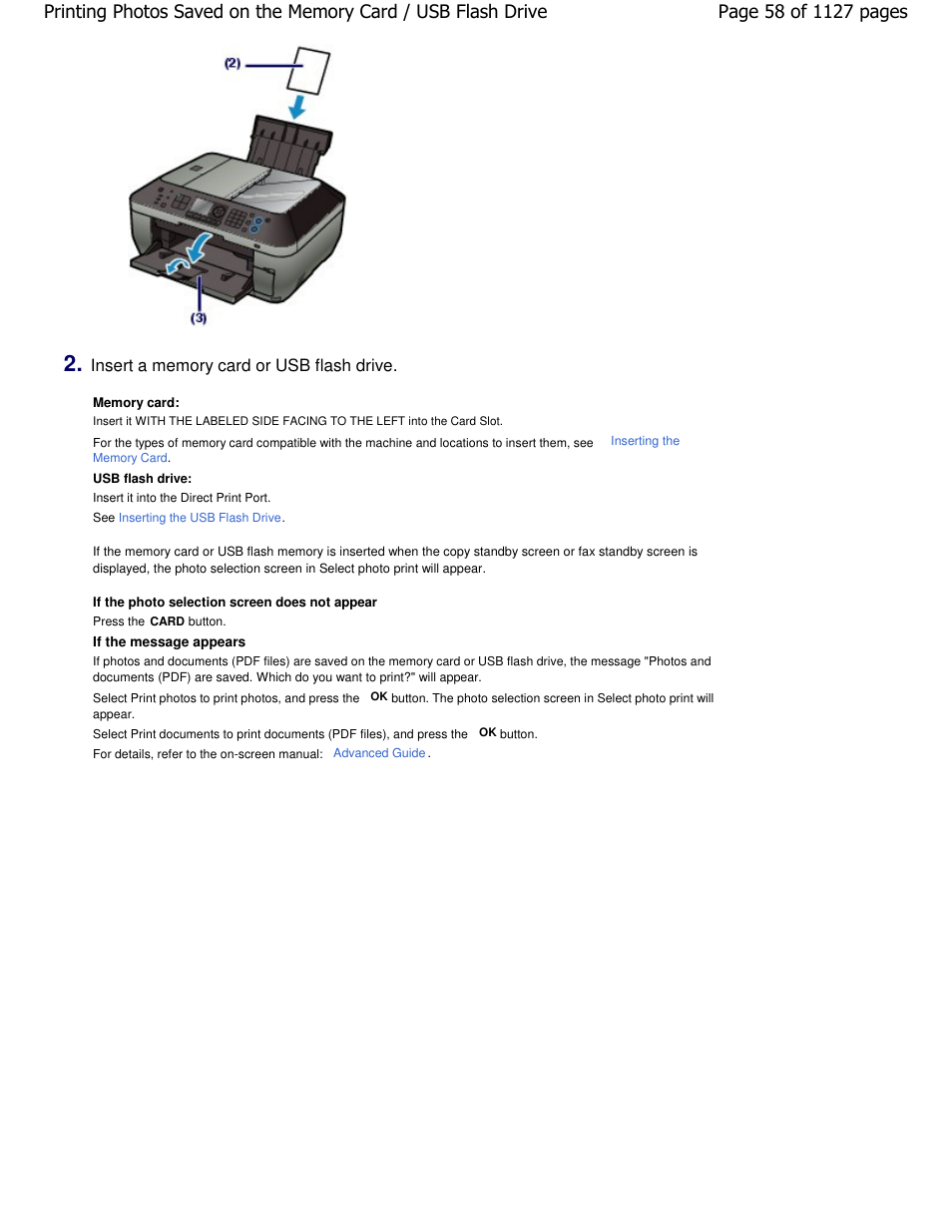 Canon PIXMA MX870 User Manual | Page 58 / 1127