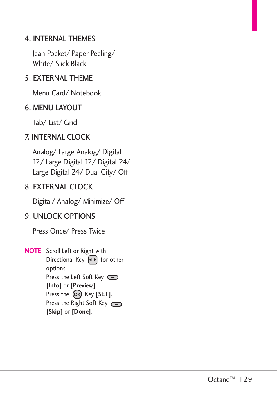 LG Octane VN530 User Manual | Page 131 / 166