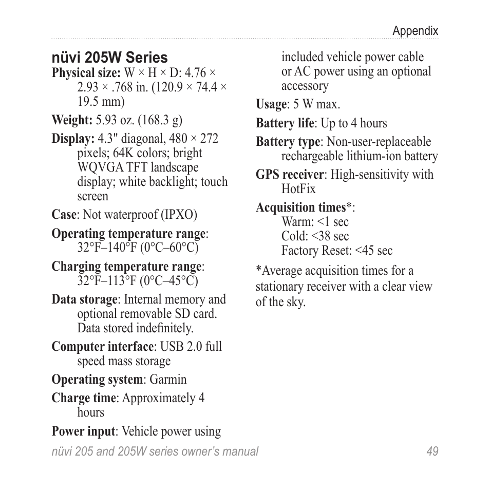 Garmin Nuvi 265W User Manual | Page 55 / 64