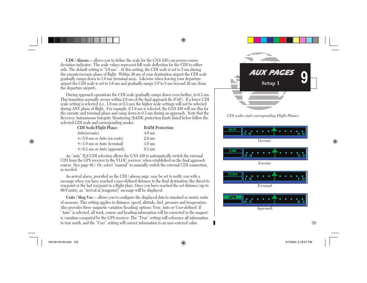 Aux pages | Garmin GNS 430 User Manual | Page 161 / 204