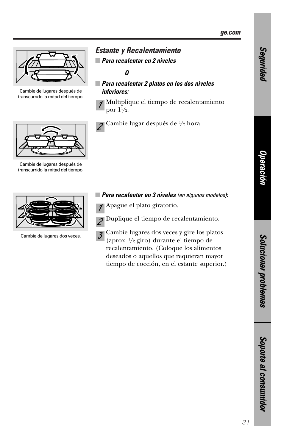 GE spacemaker xl1800 User Manual | Page 75 / 88